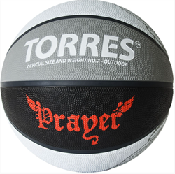 Мяч баскетбольный TORRES PRAYER, размер.7 B02057 - фото 20004