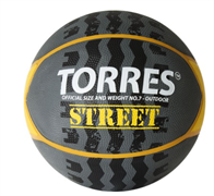 Баскетбольный мяч TORRES STREET, р.7 B02417