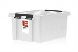 Ящик пластиковый с крышкой "RoxBox" 3,5 л, прозрачный 210х170х140см