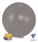 Мяч массажный 1875LW (75см, ножной насос, серебро) - фото 16315