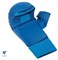 Накладки для карате с защитой пальца SCORPIO, ПУ, синий - фото 20092