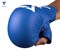 Накладки для карате с защитой пальца SCORPIO, ПУ, синий - фото 20094