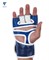 Перчатки для MMA EAGLE, ПУ, синий, M - фото 20127