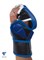 Перчатки для MMA EAGLE, ПУ, синий, M - фото 20128