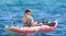 Надувная лодка / байдарка Excursion Pro K1 Intex 68303 + насос, весла (305х91) - фото 21418