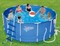 Каркасный бассейн SummerEscapes P20-1252-B +фильт насос, лестница, тент, подстилка, набор для чистки, скиммер (366х132см) - фото 8030