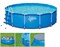 Каркасный бассейн "SummerEscapes" P20-1339-B+фильт насос, лестница, тент, подстилка, набор для чистки, скиммер (396Х99) - фото 8035